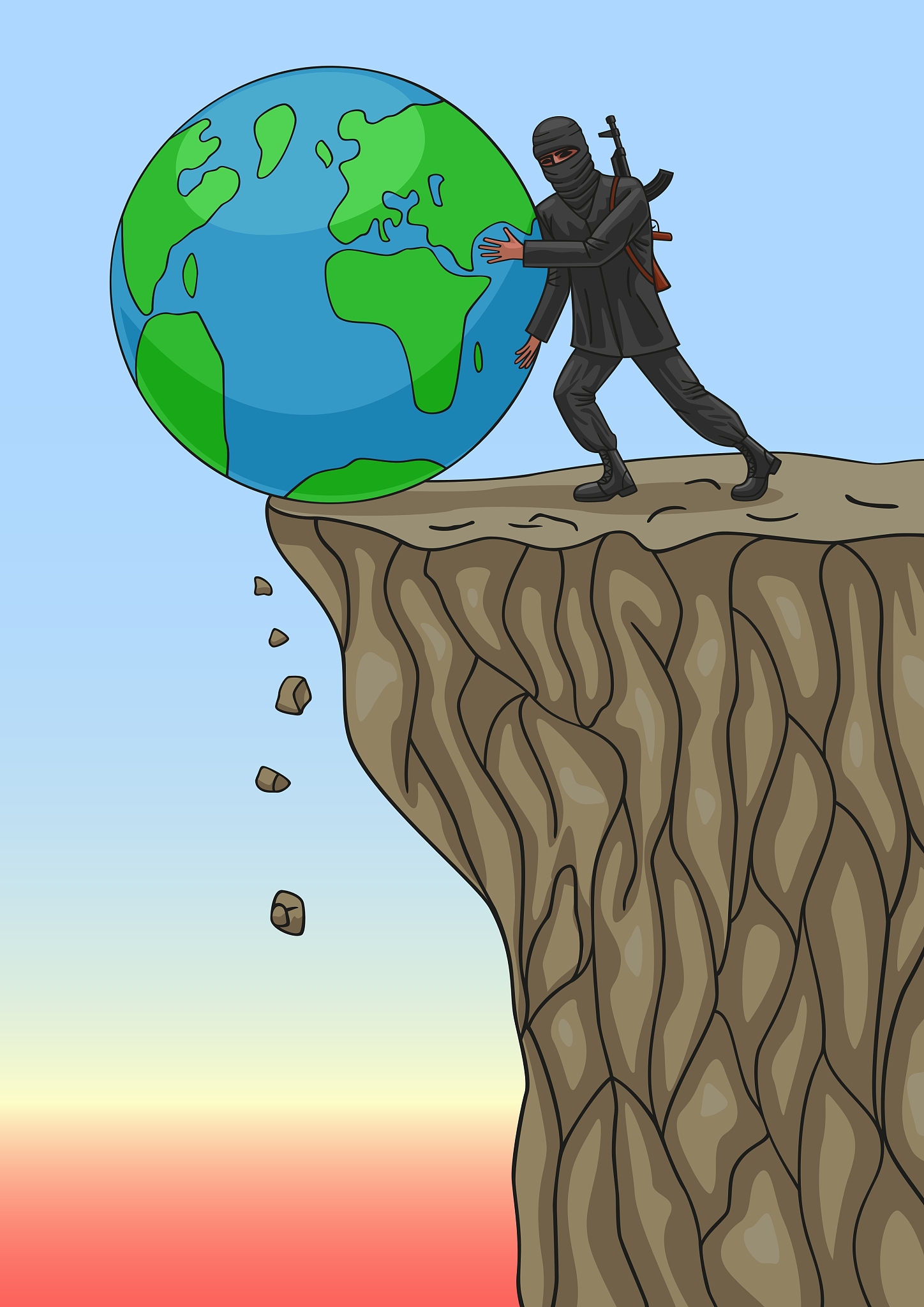 忧心忡忡,愿我们携手共筑绿色家园,减少碳足迹,为地球降温,也为世间