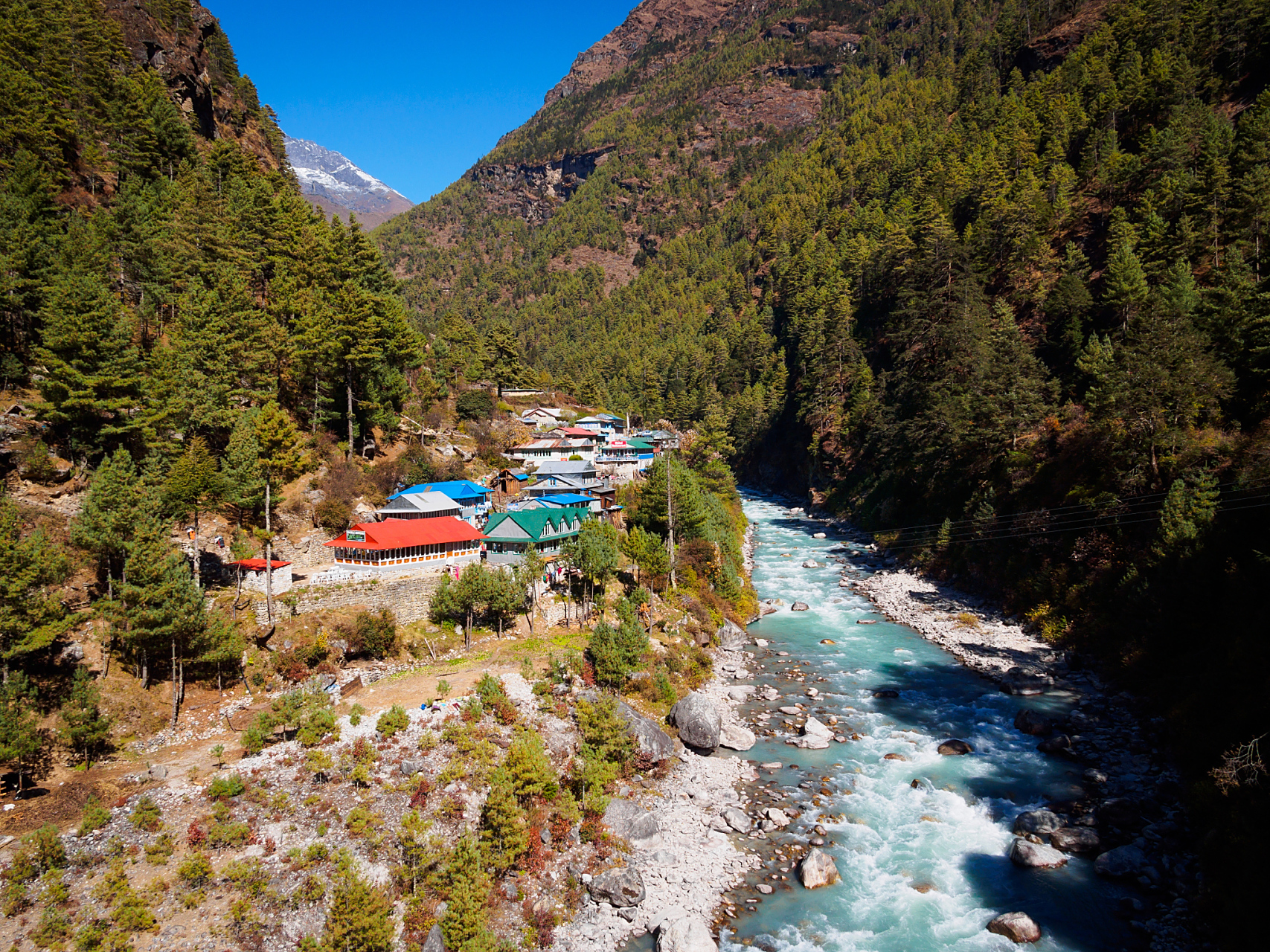 这片风景区气候宜人,物种繁多,山水美丽,四季常青.