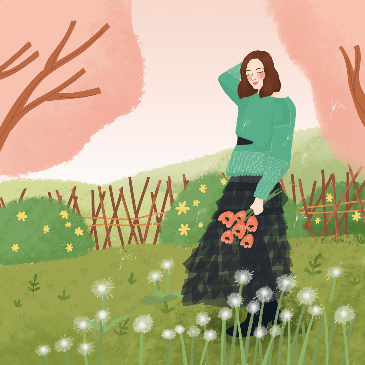 杨絮和柳絮的来源不同,杨絮是从杨树上长出来的,属于杨树的种子; 柳絮