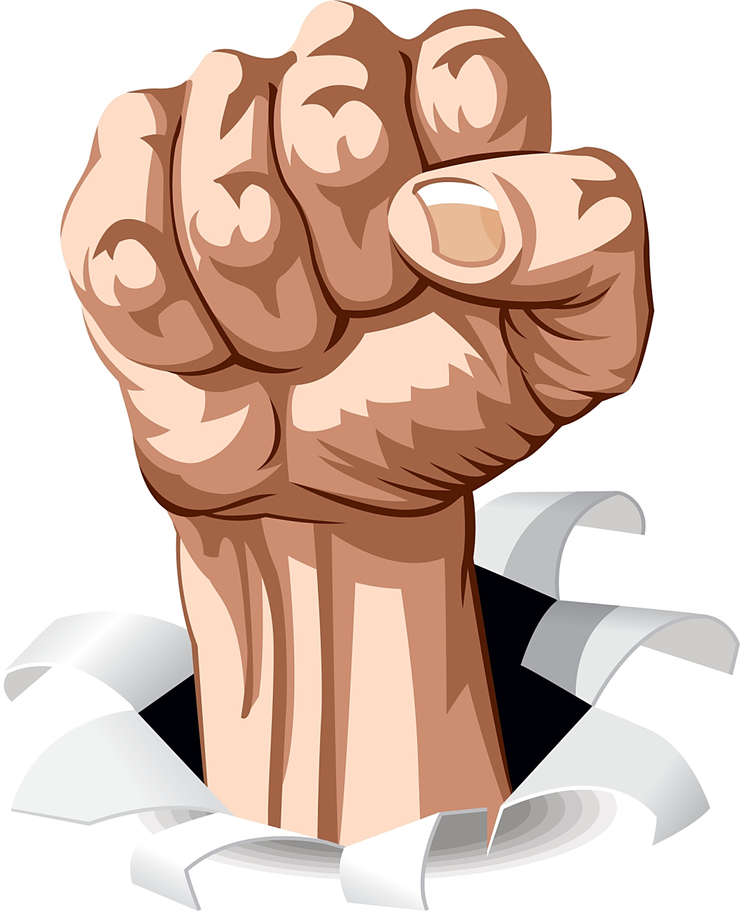 只不过我们的拳头就像我们的960万平方公里一样,有点大,没办法,本身