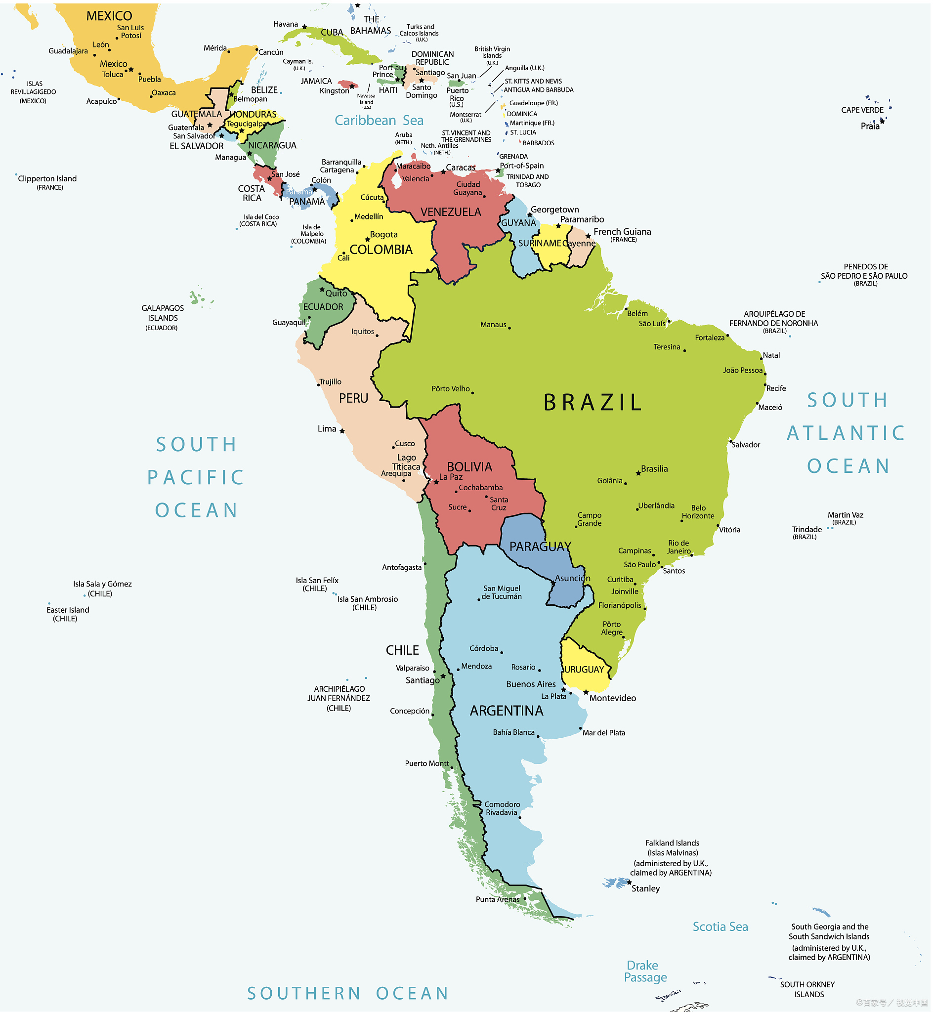 拉丁美洲向来和老美并不是很对付,我们可以切入