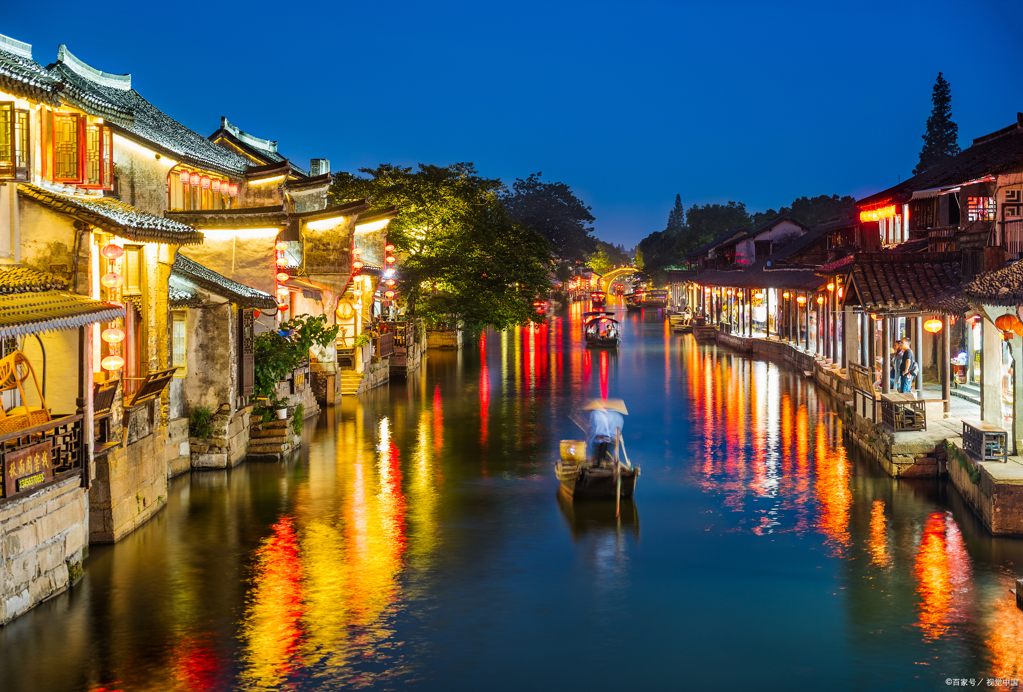江南六大古镇之一-浙江省嘉兴市嘉善县西塘古镇