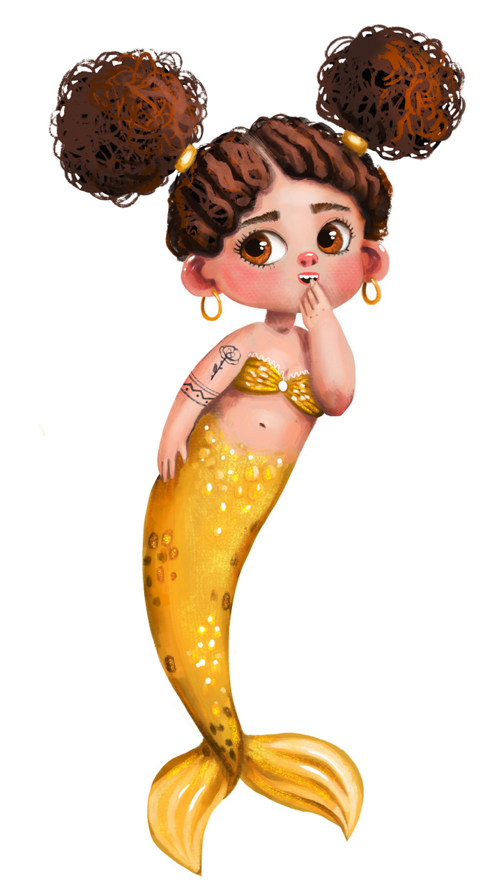 美人鱼是半人半鱼的神秘生物,传说居住在深海中,有着美丽的外貌和动人