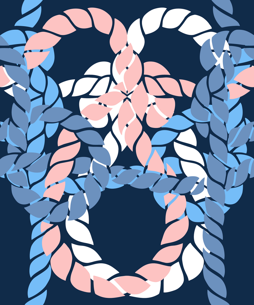 将姜汁涂抹于绳结上,既增加粘性又预防细菌滋生.