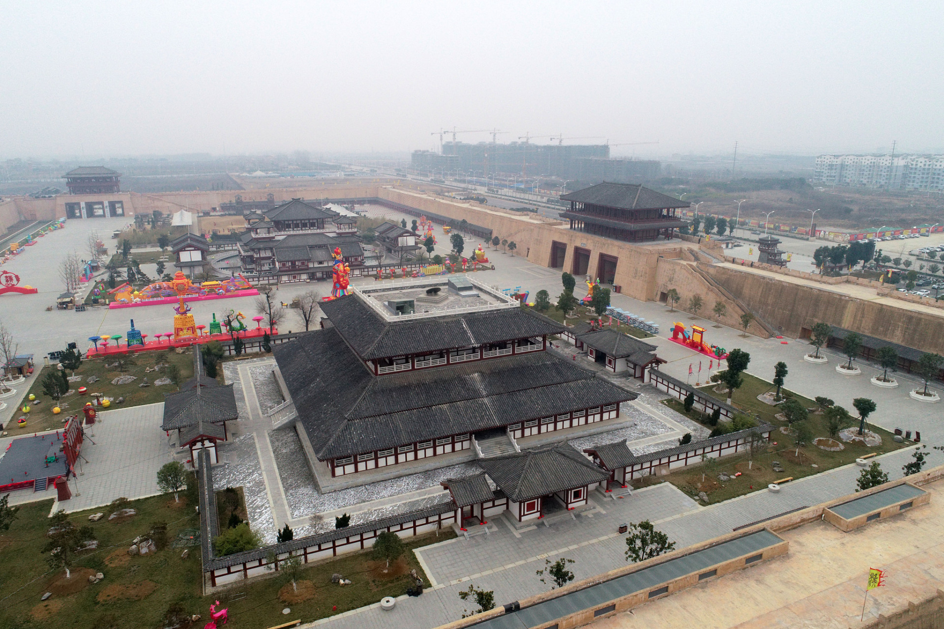 动态优创月#位于聊城市的中华水上古城,又称东昌古城,是一个占地1