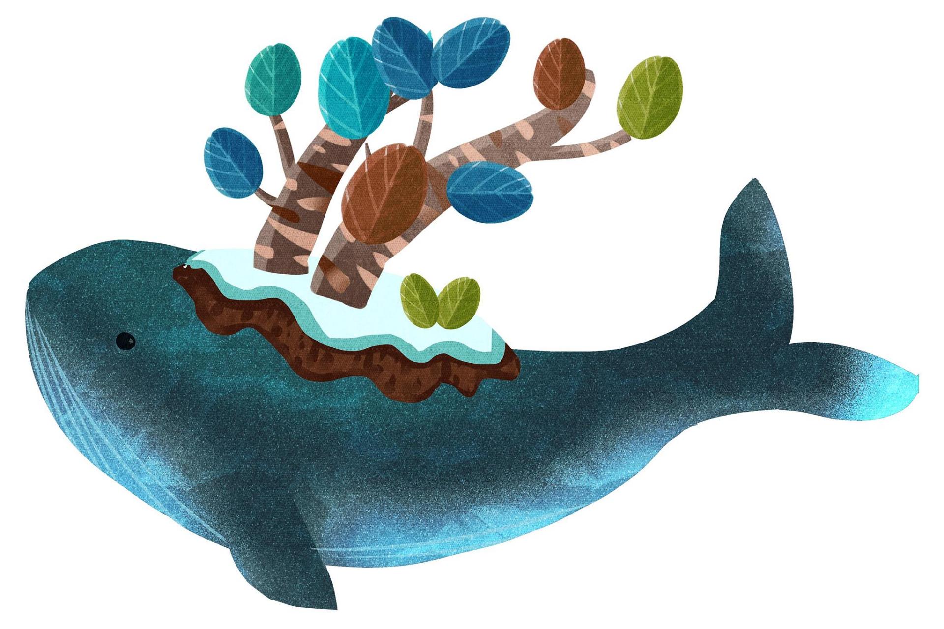 小鲸鱼一天会长200磅体重.还好它们不会像人类一样为担心减肥而苦恼!