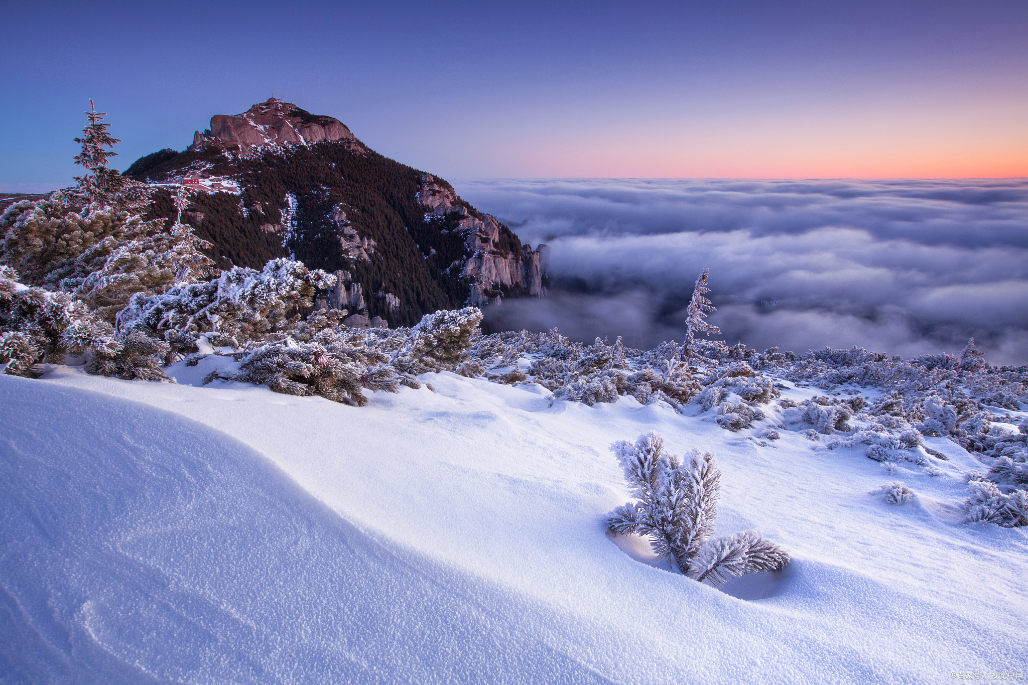 冰雪景观图片欣赏图片