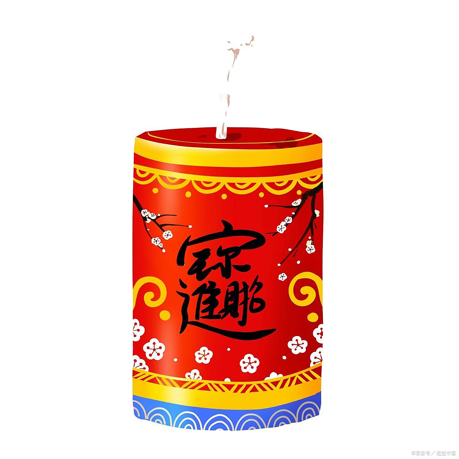 元旦的习俗之六:燃放爆竹 元旦的习俗中,燃放爆竹无