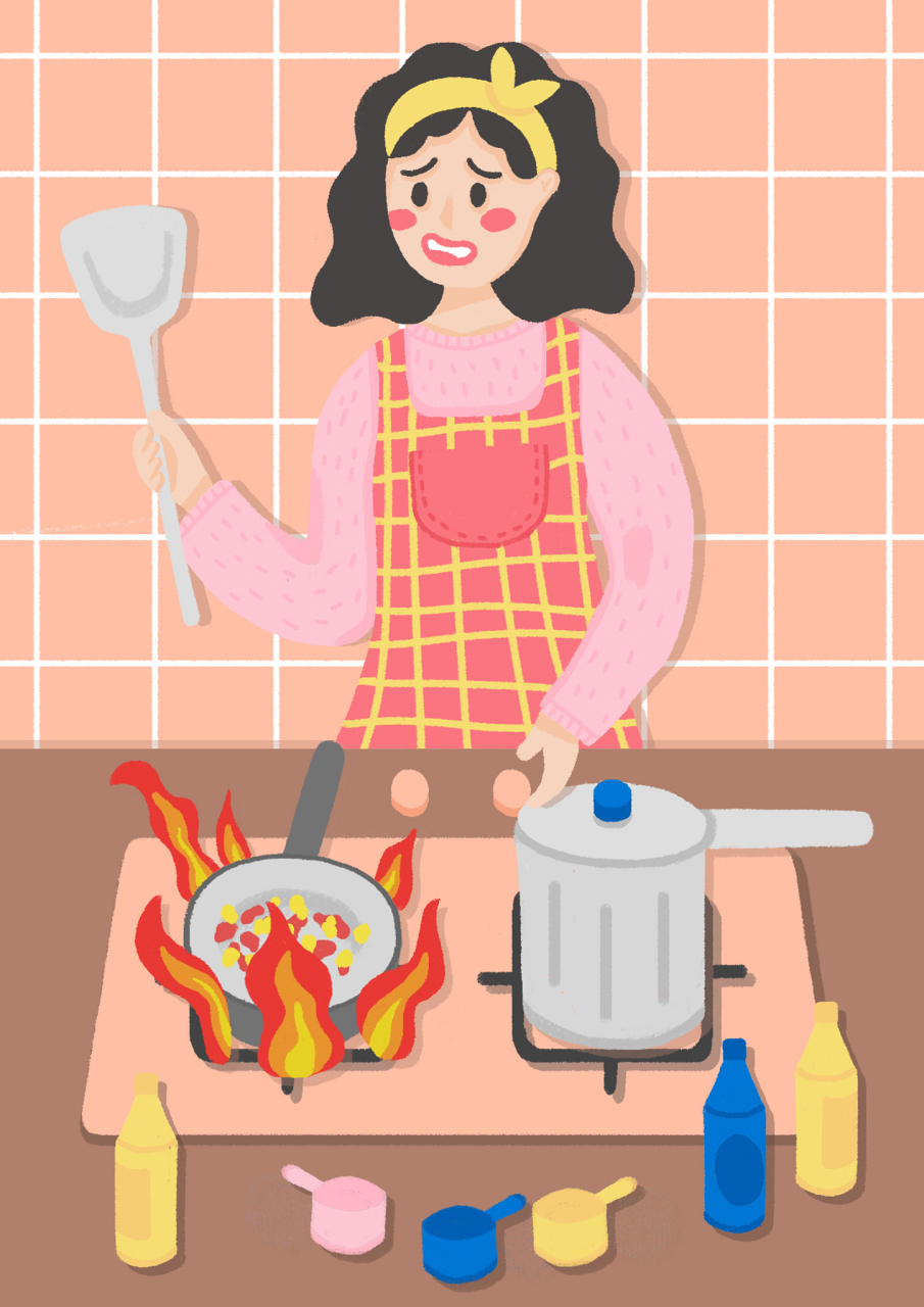 去平复自己  做饭时感到烦躁可能是由于多种因素引起的,如厨房环境