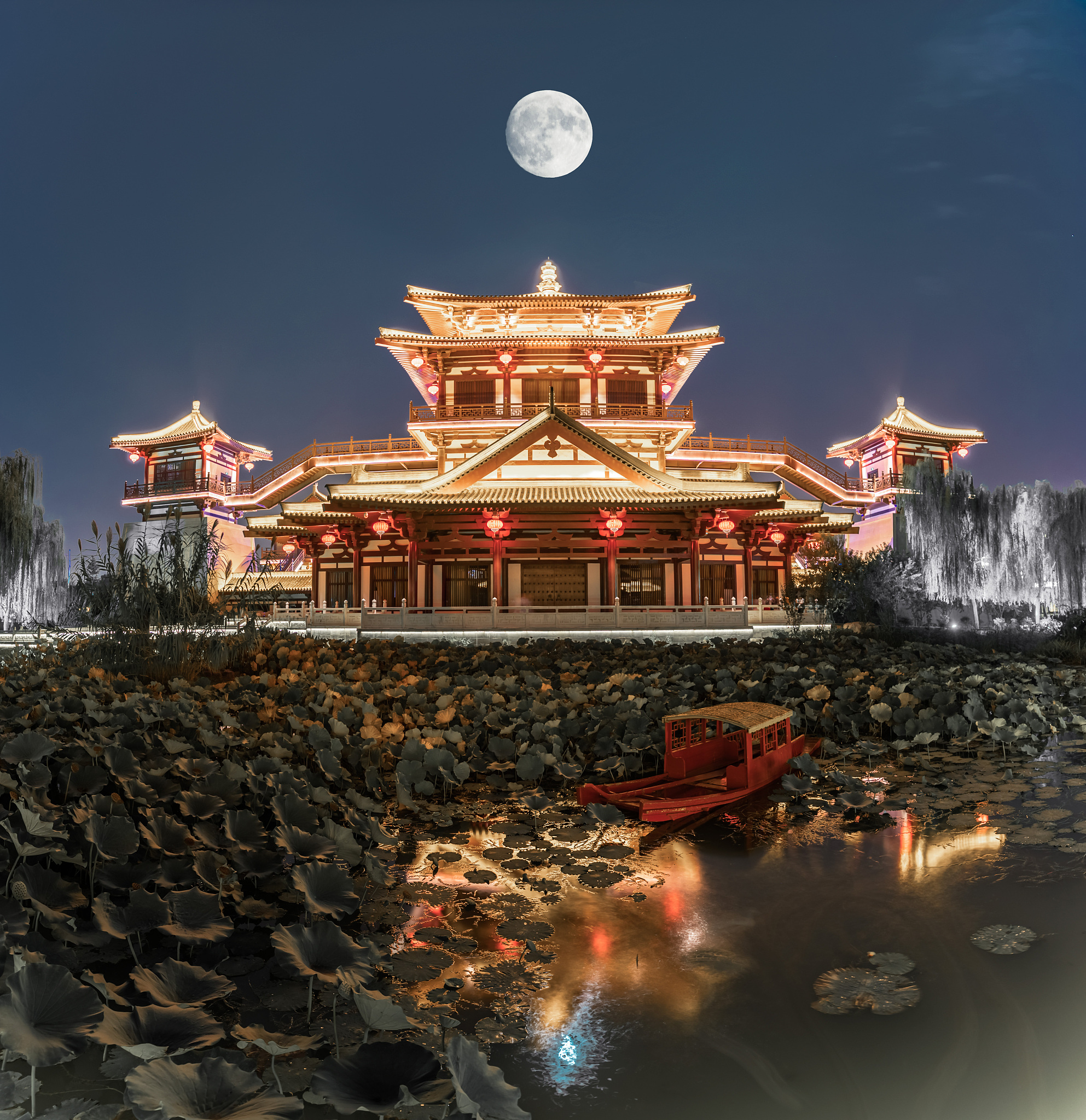 许昌春秋楼的古风建筑,拍照打卡超出片!