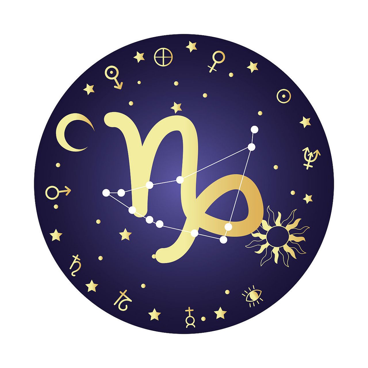 十二星座的内心世界 探索摩羯座:一个深思熟虑的智者 在浩瀚的星空中