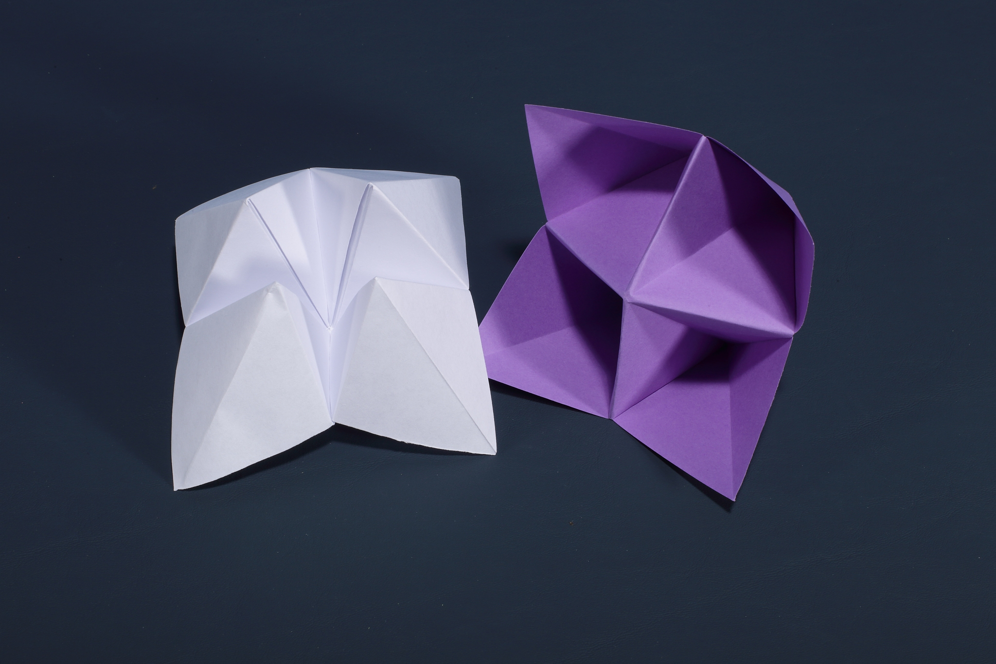 快来体验折纸的魅力吧![原文:怎么用白纸折一朵花]