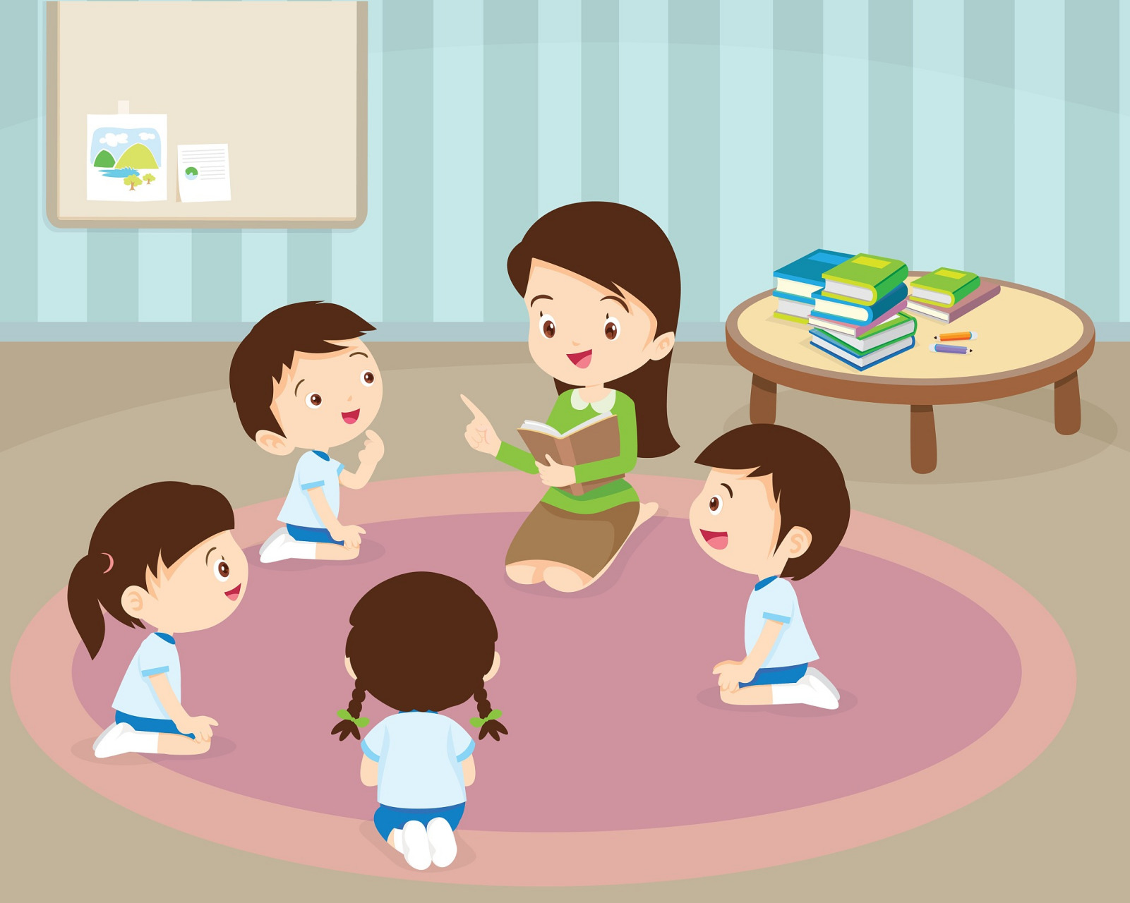 当孩子问:"妈妈,我为什么要上幼儿园?"时,我们可以说: 1.