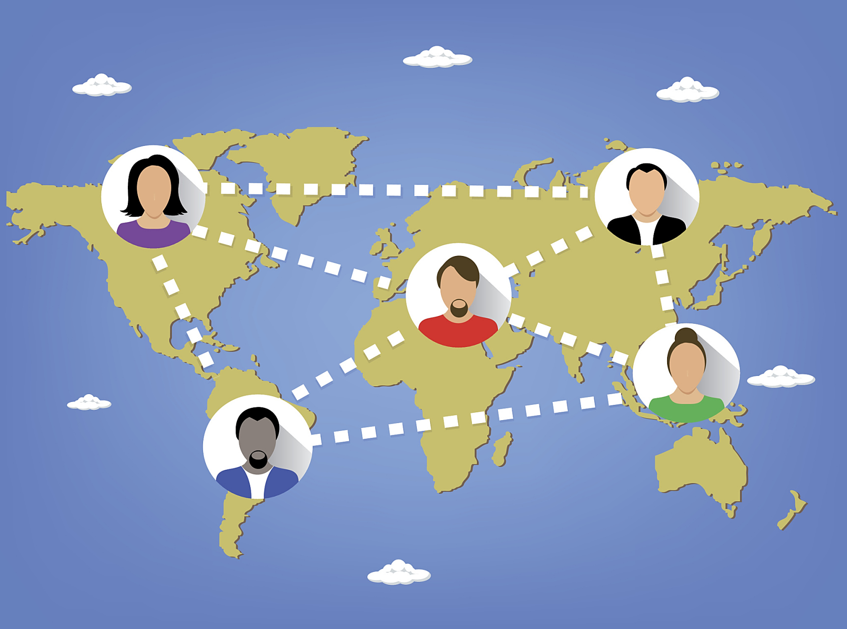 注重教育跨国交流和合作,推进全球教育的进步和发展.