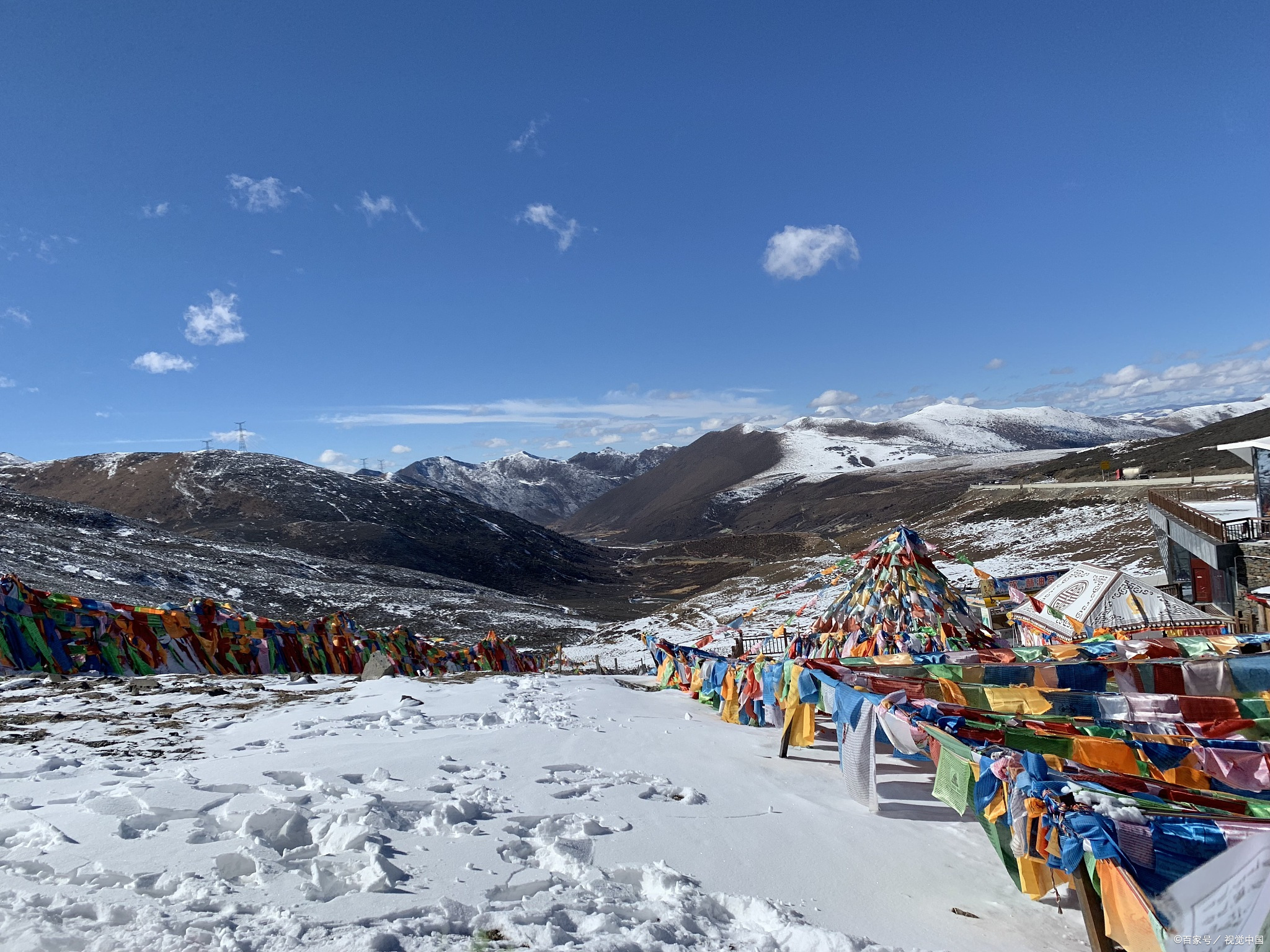 折多山风景照片图片