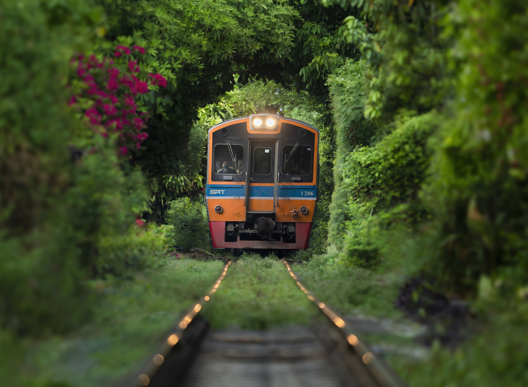 马来西亚槟城,从天而降的升旗山小火车  马来西亚槟城中北部有一座山