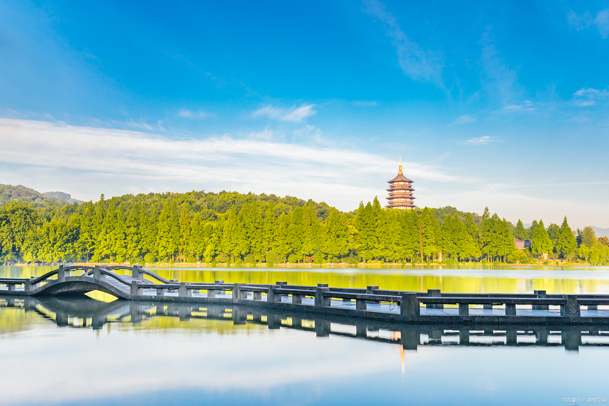 西湖必去的十大景点图片