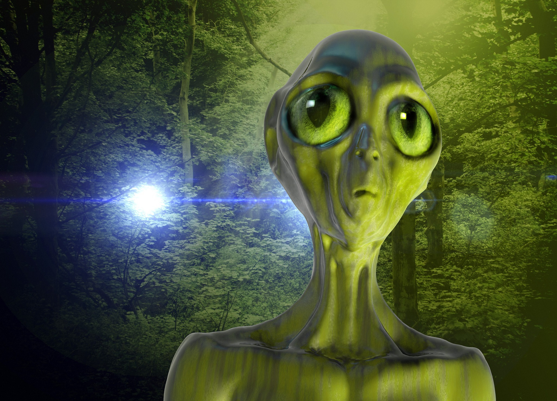 外星人来自何方?一直是未解之谜.