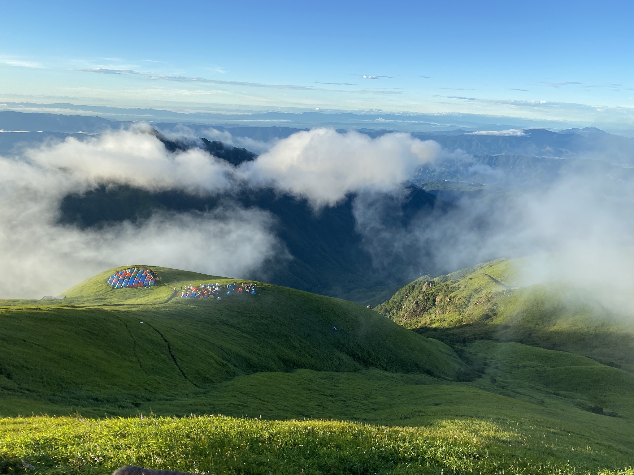南平顺昌宝山避暑好去处,高山草甸,云海翻腾,夏日