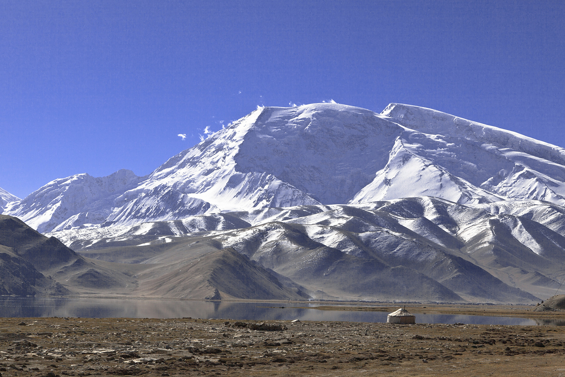 托木尔峰,海拔7443.