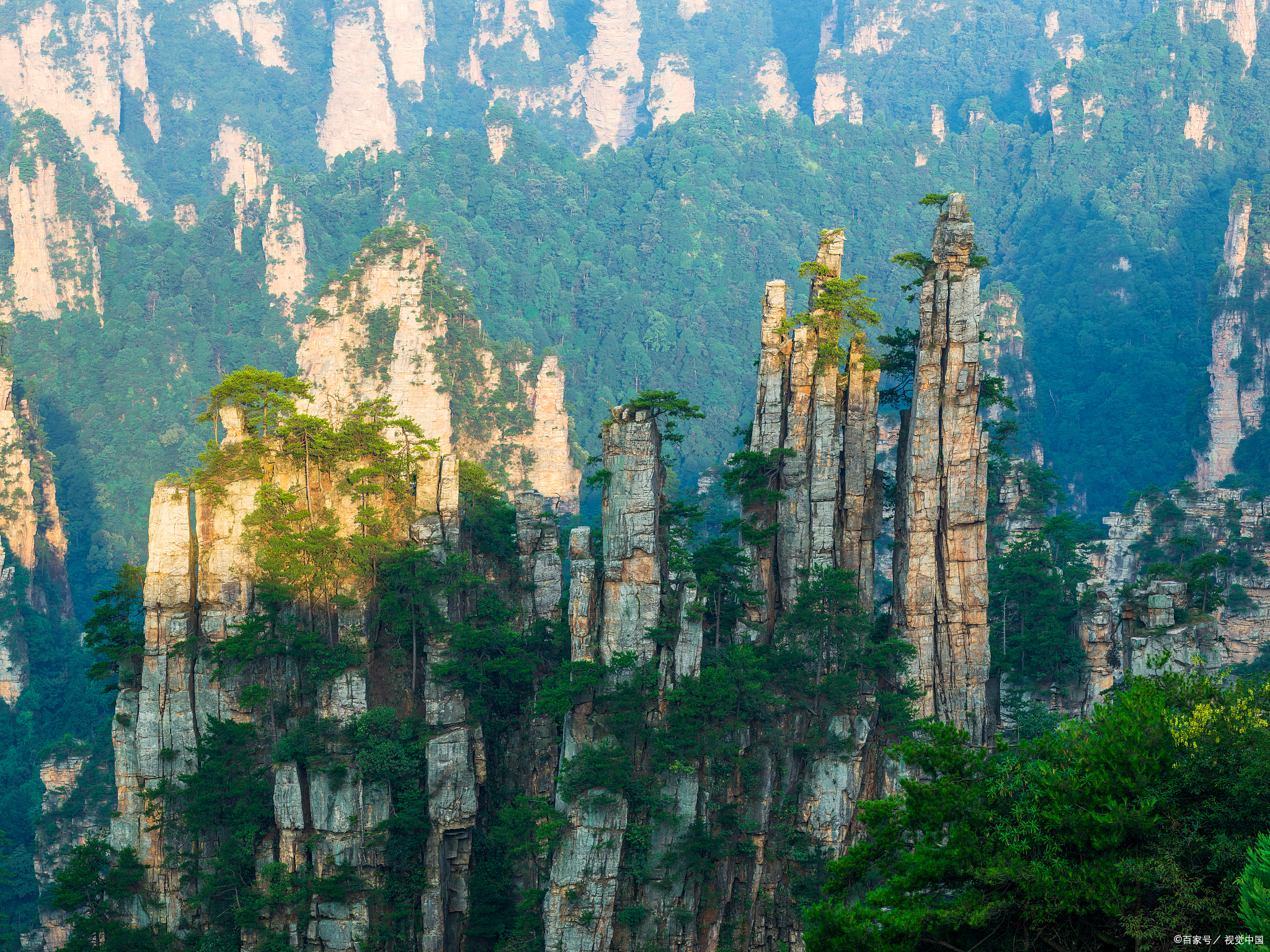 张家界森林公园风景图图片