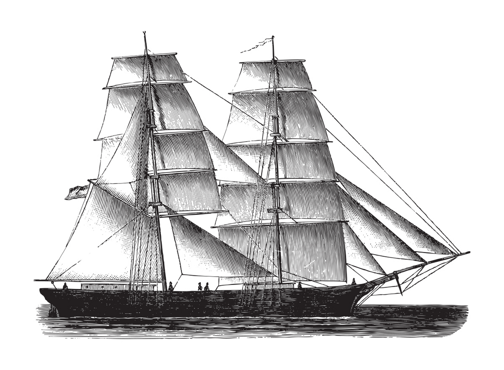 当时的帆船航行速度已经很快,若顺流行驶,"虽乘奔御风不以疾也".