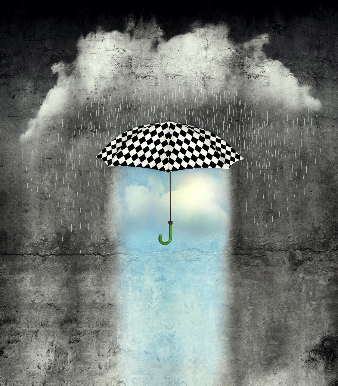 周公解梦# 梦见下雨有以下几层意义: 1.