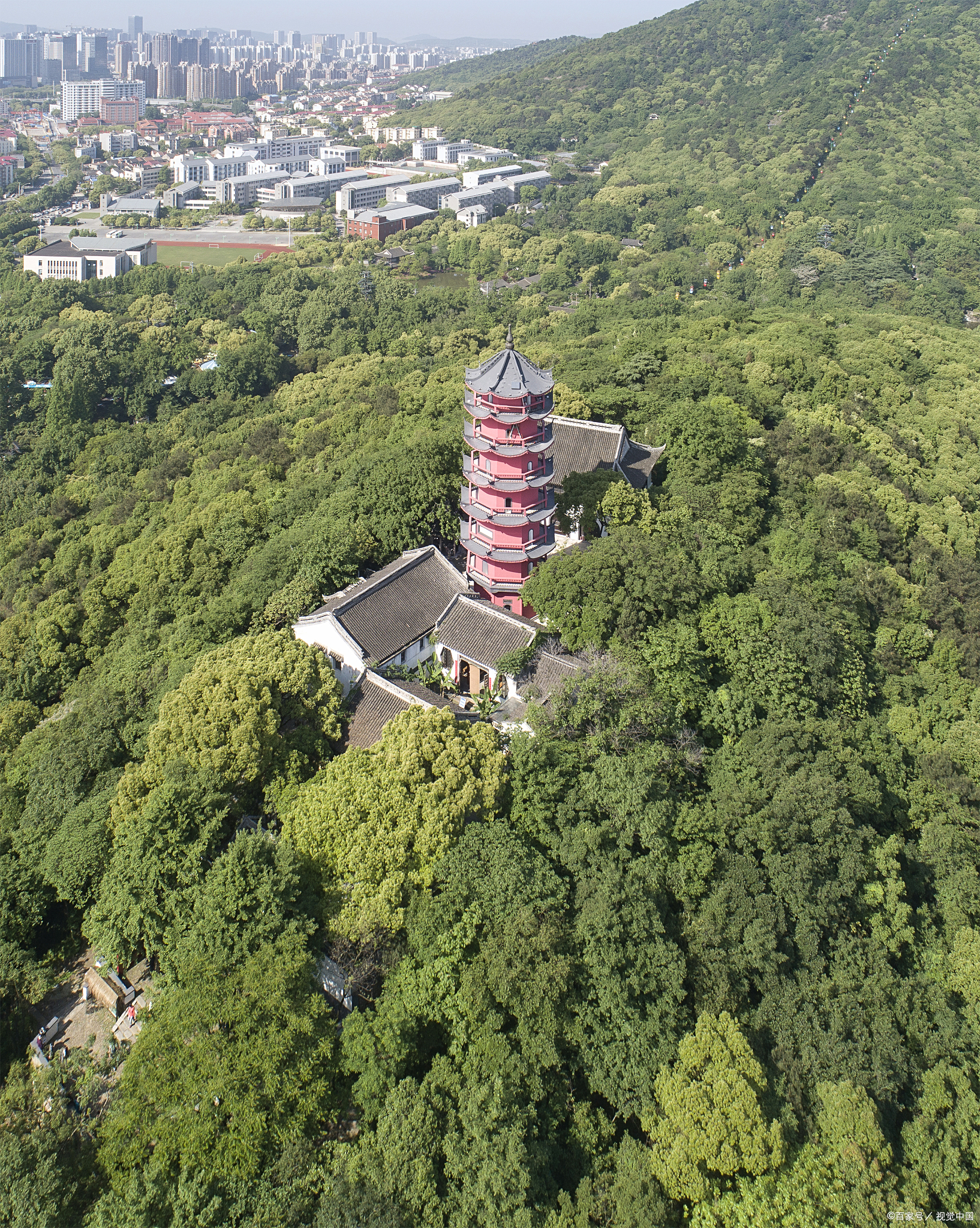 合肥大蜀山风景图片