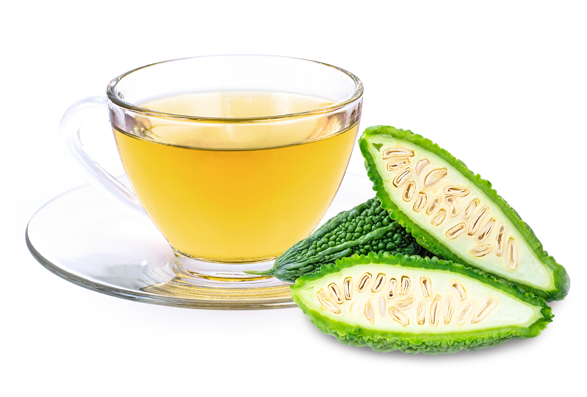 苦瓜茶的作用有哪些	 苦瓜茶多由苦瓜干燥后切片制作而成.