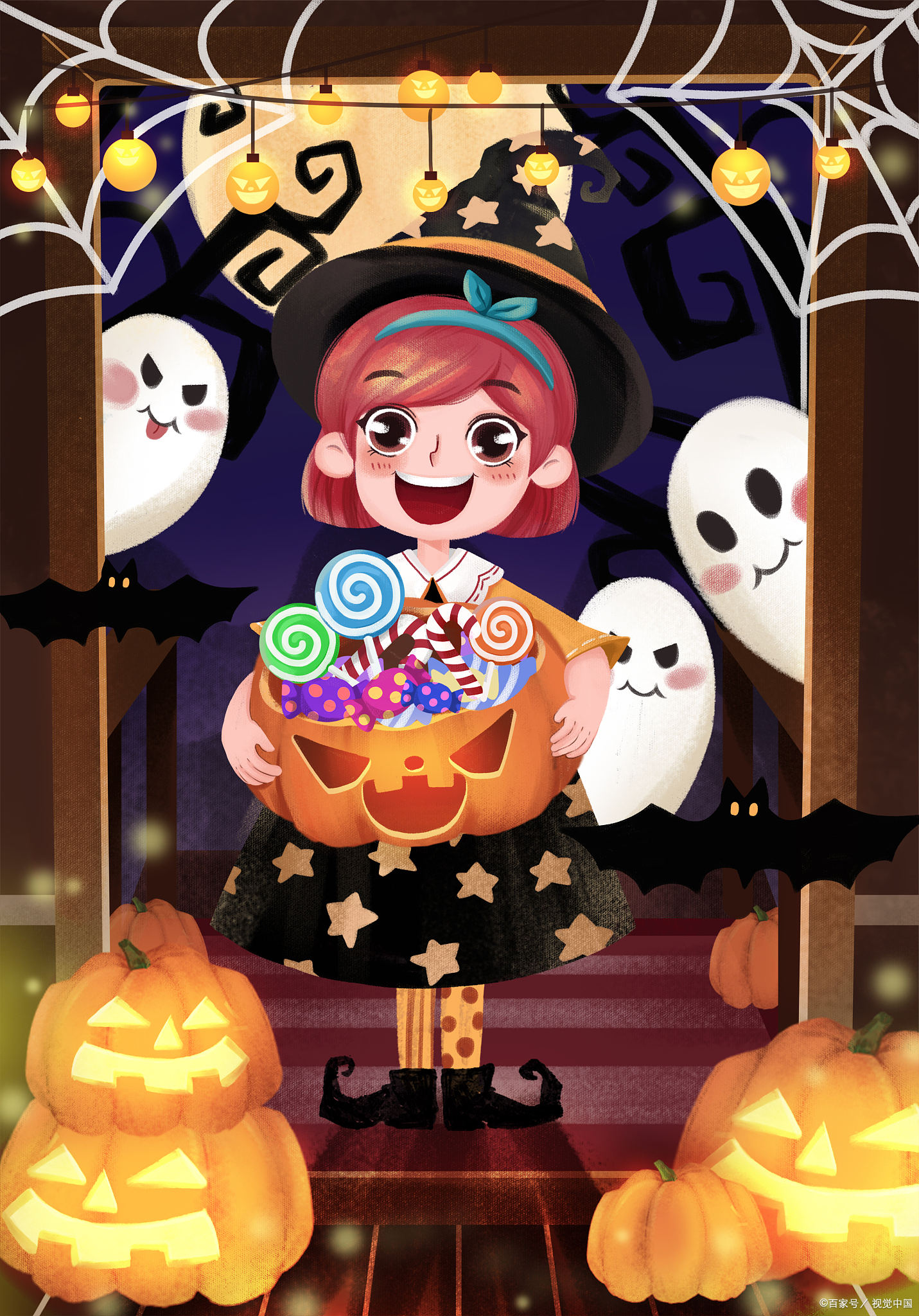 万圣节派对是庆祝万圣节这一西方传统节日的重要活动形式