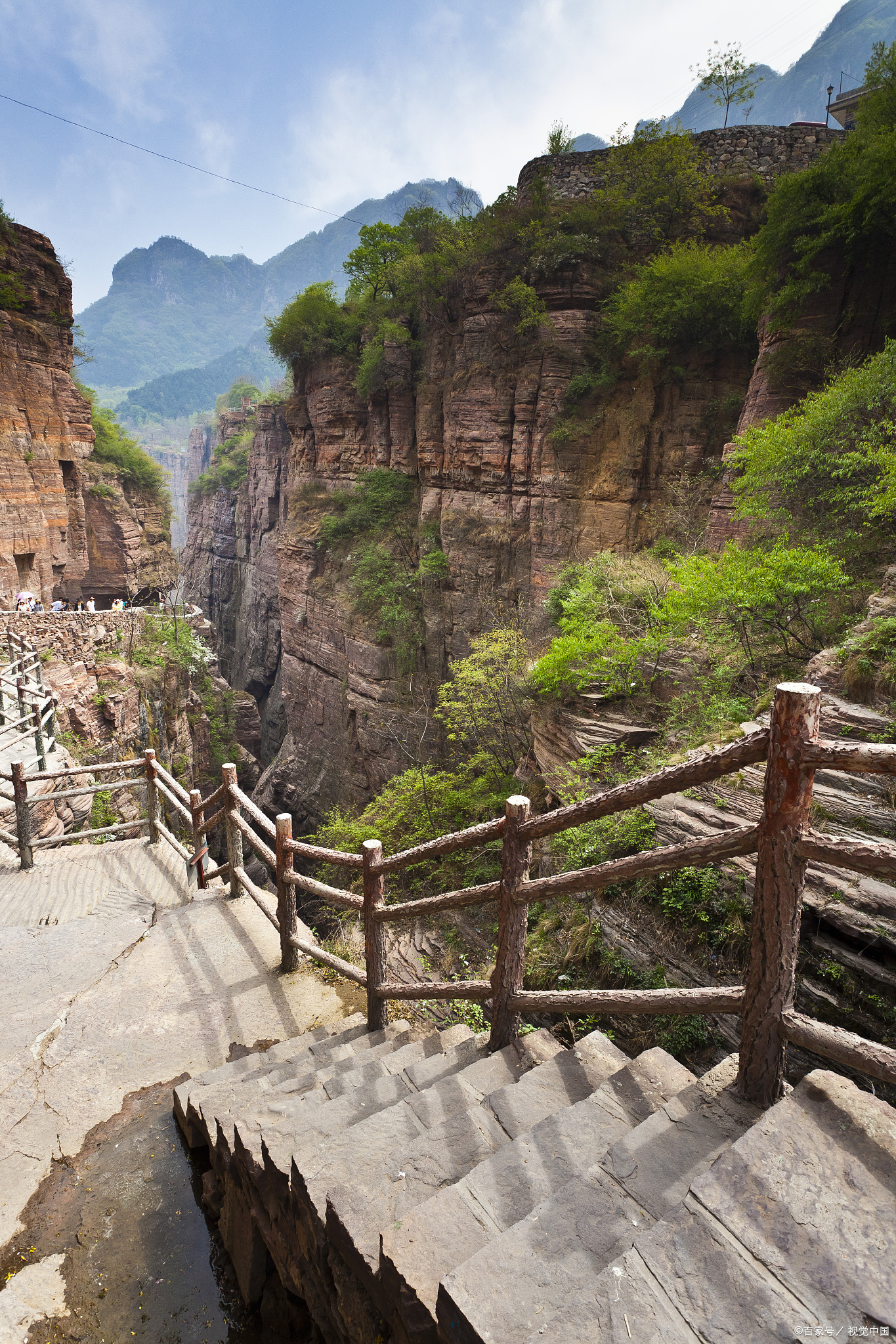 河南郭亮村风景区图片