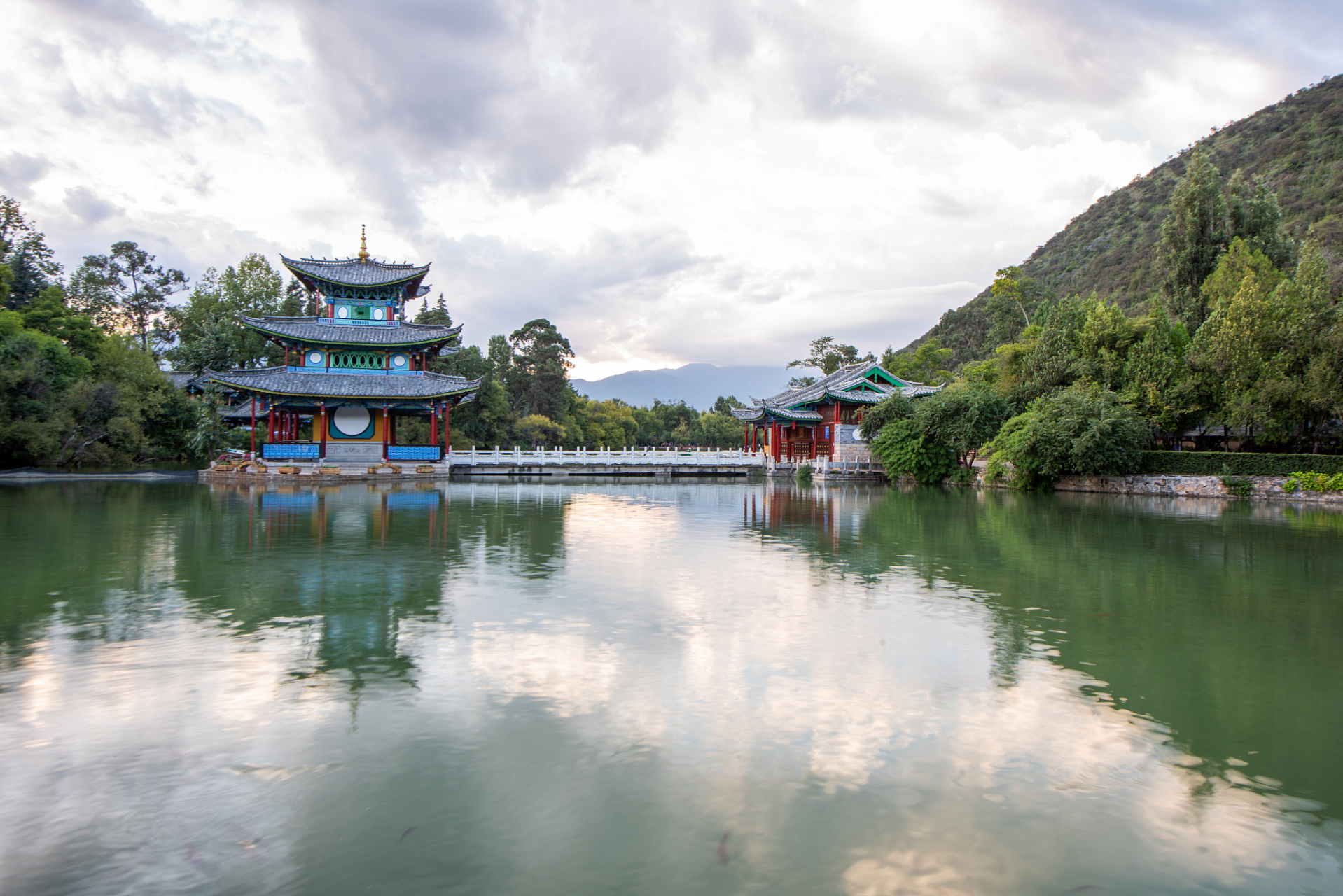 旅行中的治愈日常# 洱源西湖风景区位于大理白族自治州洱源县右所