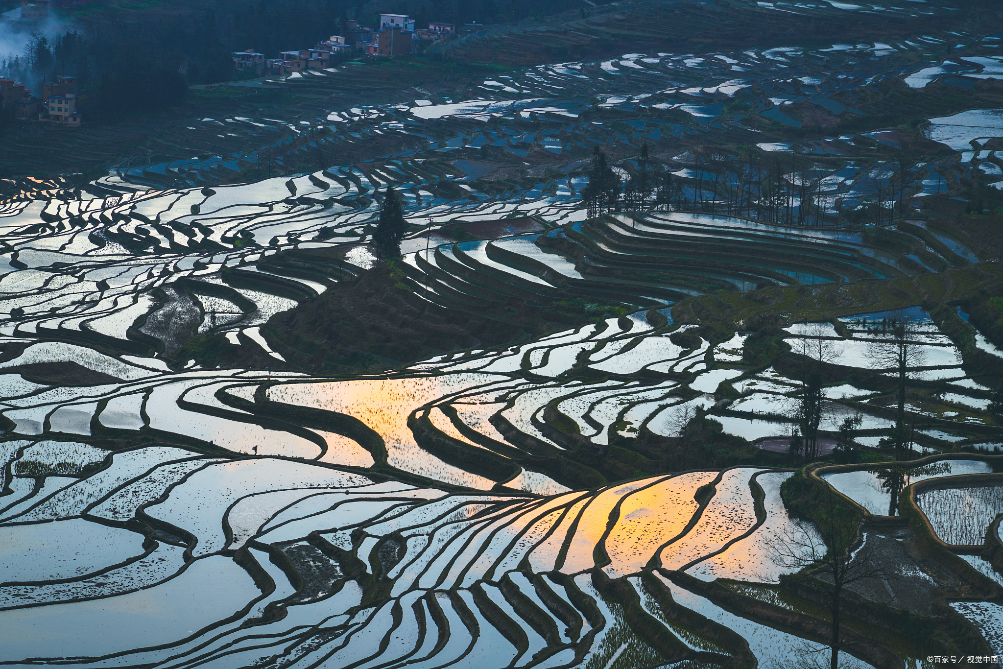 咱外交部发言人在海外社交媒体平台,大力推介了云南哈尼梯田,那这梯田
