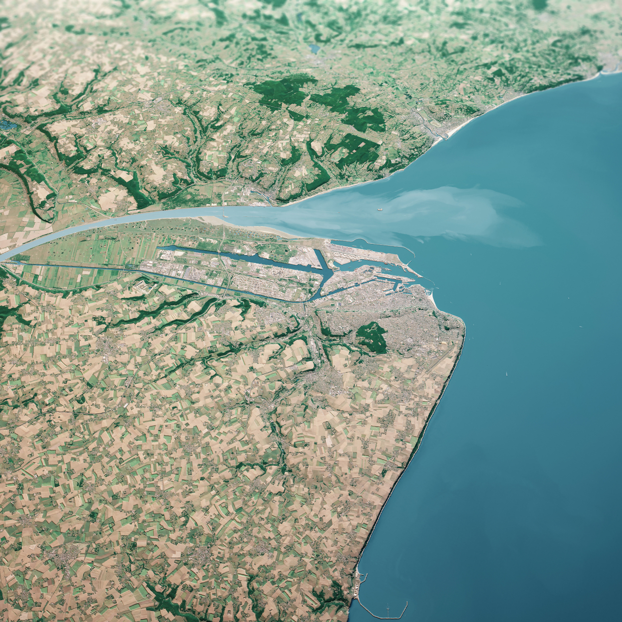 [原文:地理视野|河口三角洲]