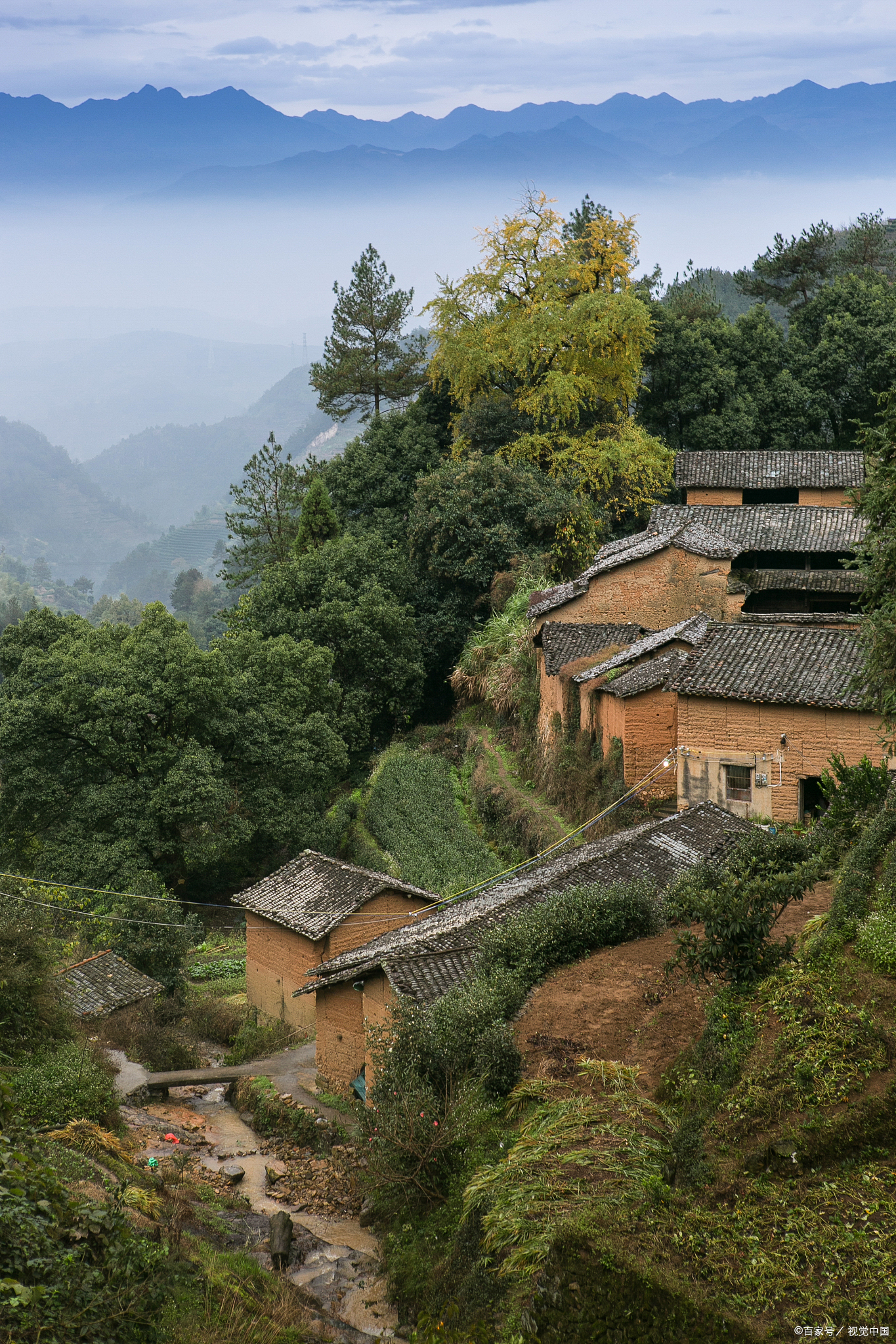 临沂大山深处古村落图片