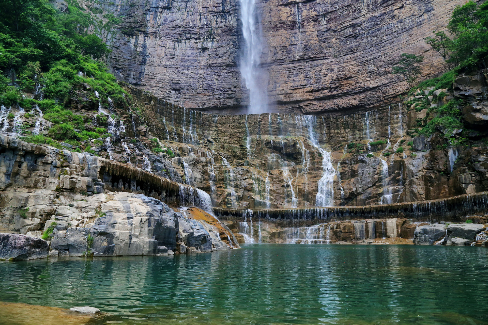 八里沟风景区图片