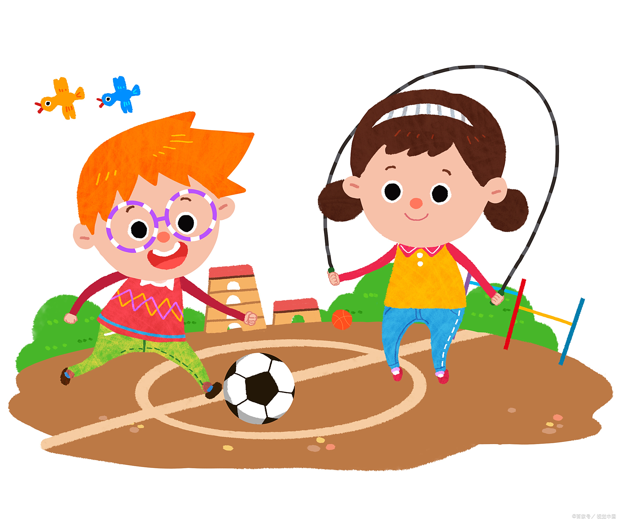 多运动,对孩子身体好,对孩子大脑也好