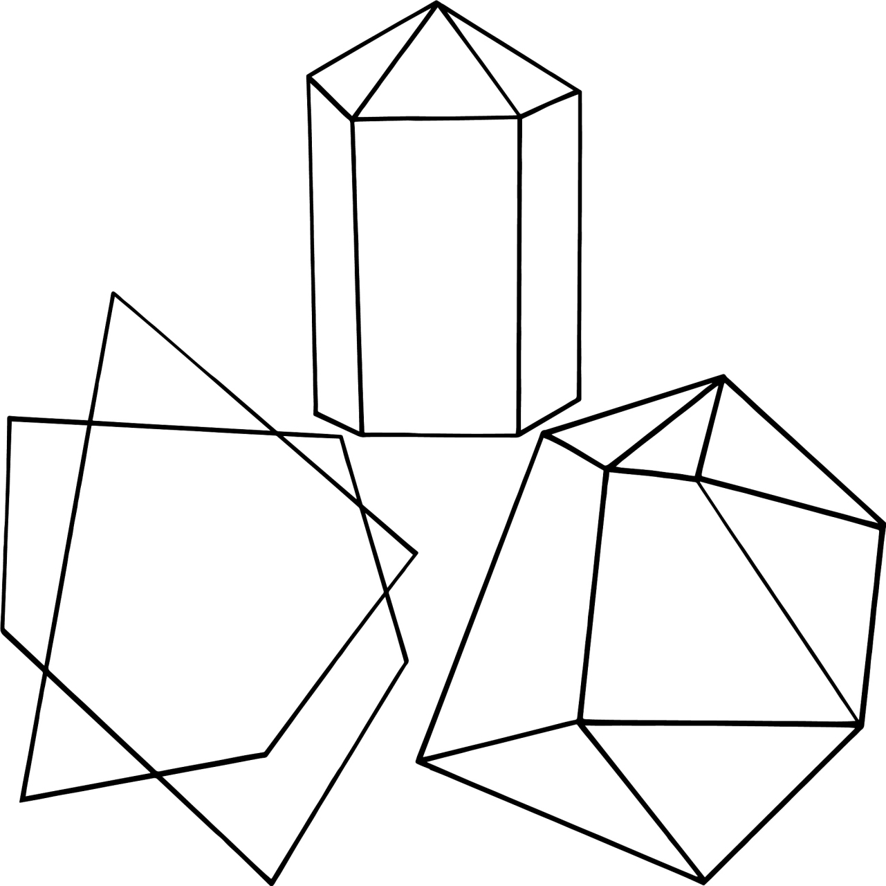 五棱柱的制作方法包括:确定尺寸,画图,截取木棍或塑料棒,粘合,截断