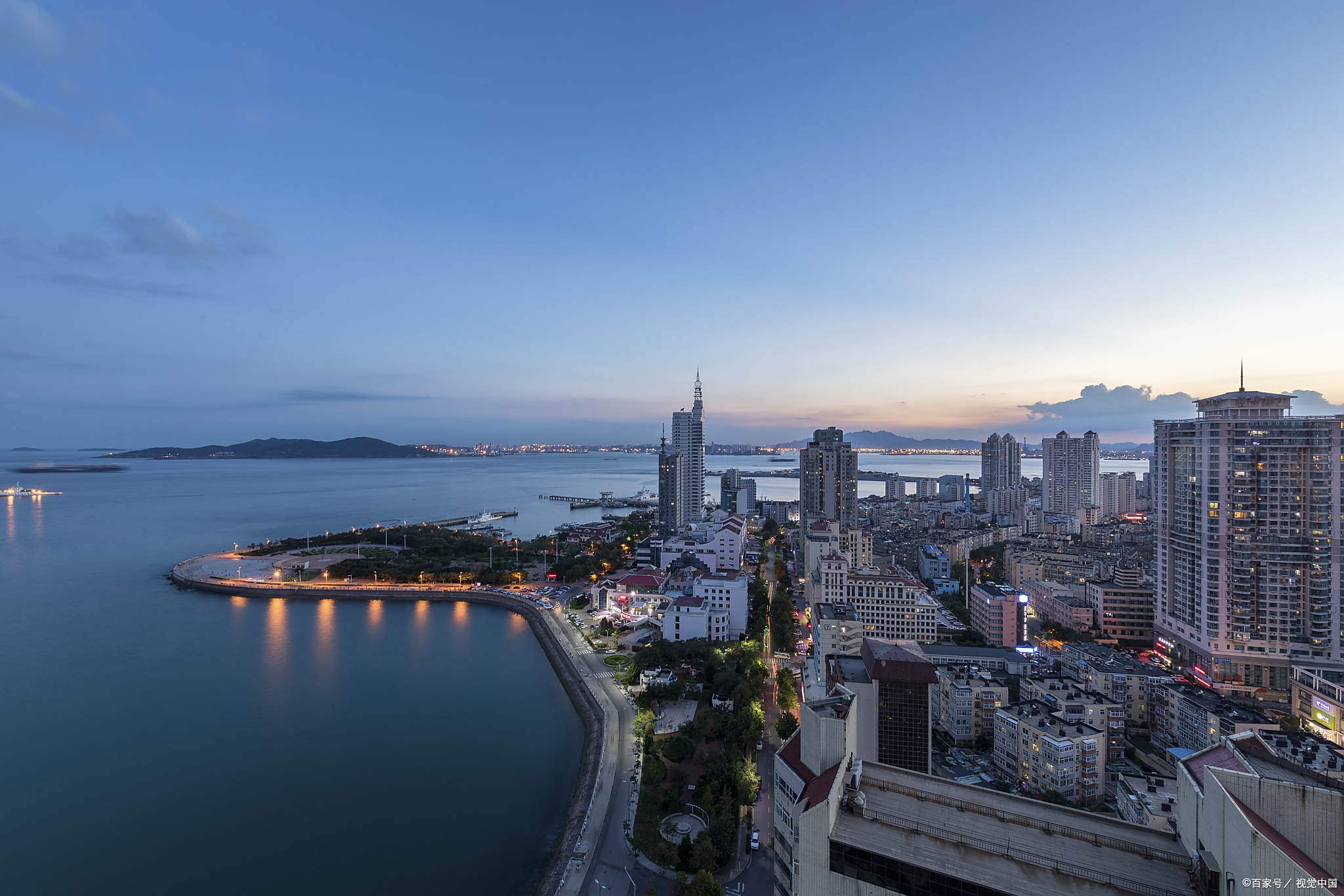 今天,我来到了美丽的海滨城市——大连