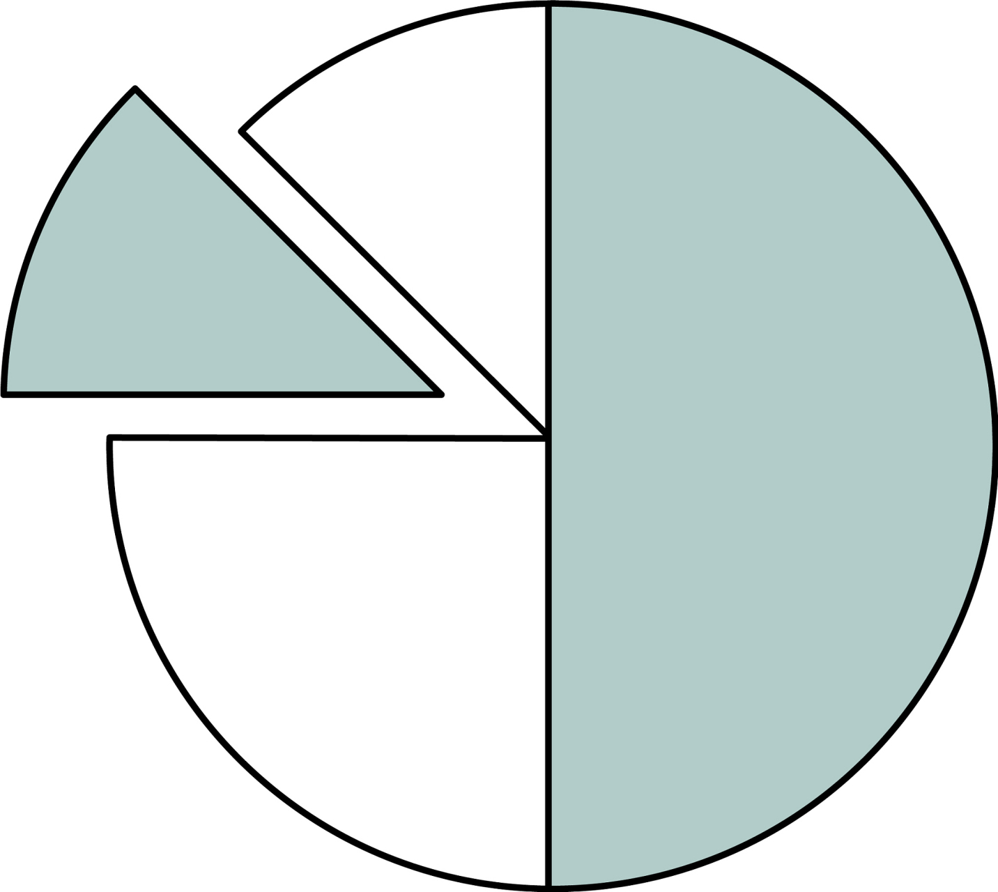 把一个圆分成若干等份,拼成一个近似的平行四边形,已知平行四边形的