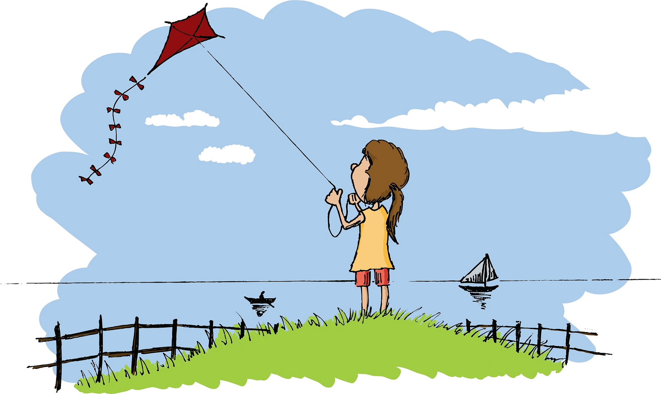 春天来了, 又到了放风筝的季节,但是风筝线有风险,放风筝要选择无人