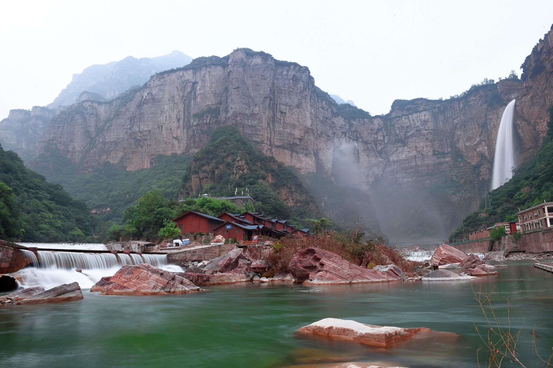 河南太行大峡谷风景区图片