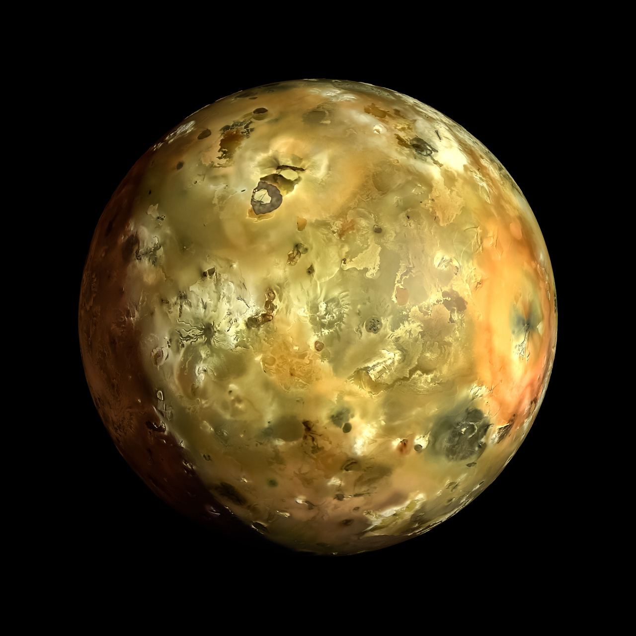 土星地表真实照片