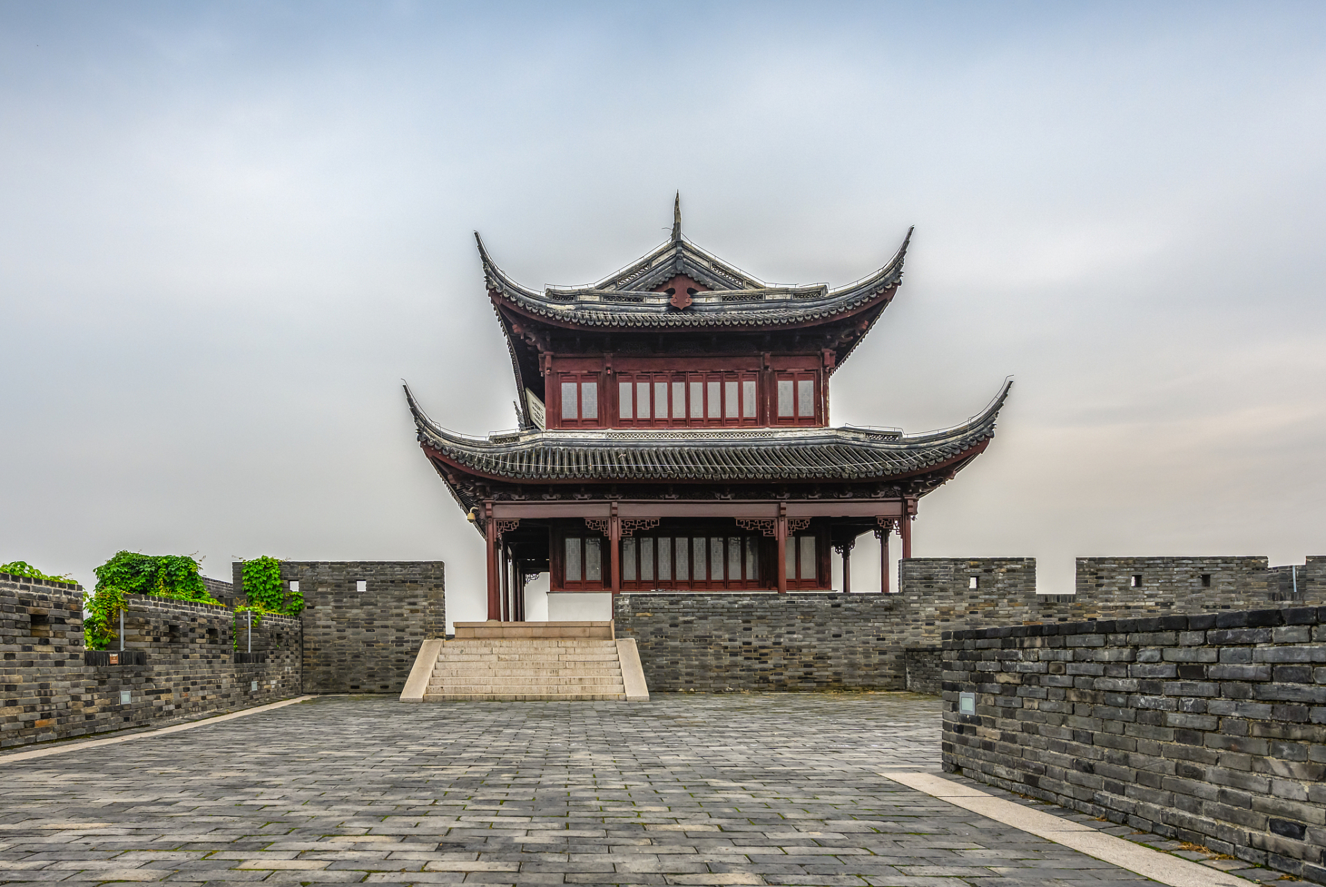 苏州锦溪文昌阁之旅  那天,阳光明媚,我来到了苏州锦溪的文昌阁.