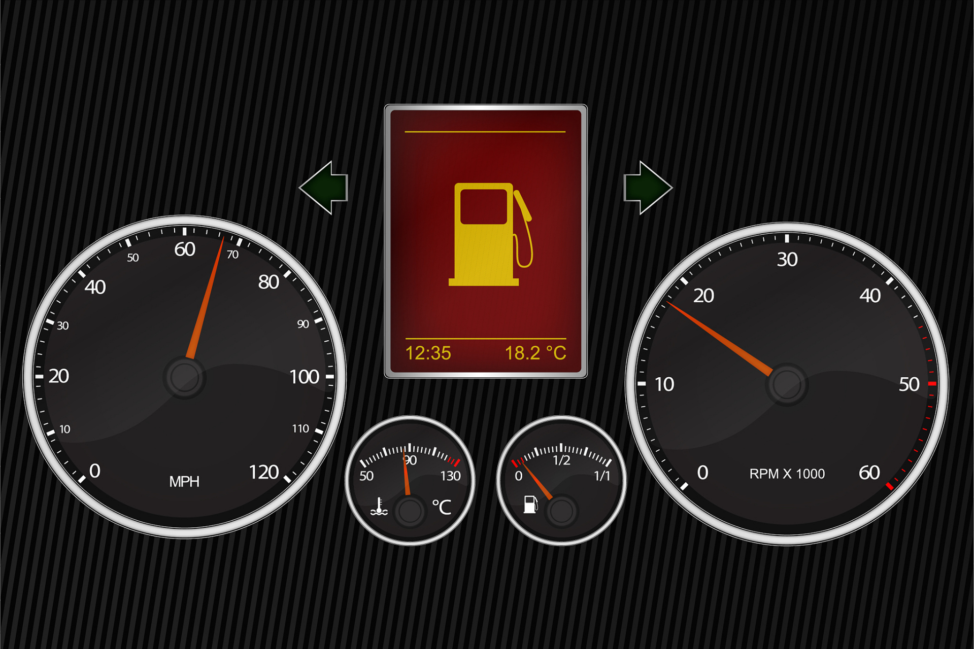 油表灯亮了继续跑伤车吗? 假若油表灯亮了,你还在冒险行驶?