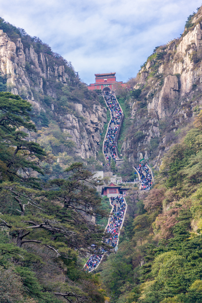 泰山雄峙天东图片