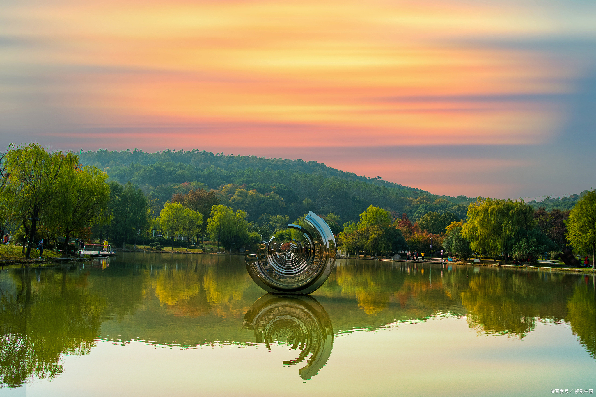 东湖磨山景区图片