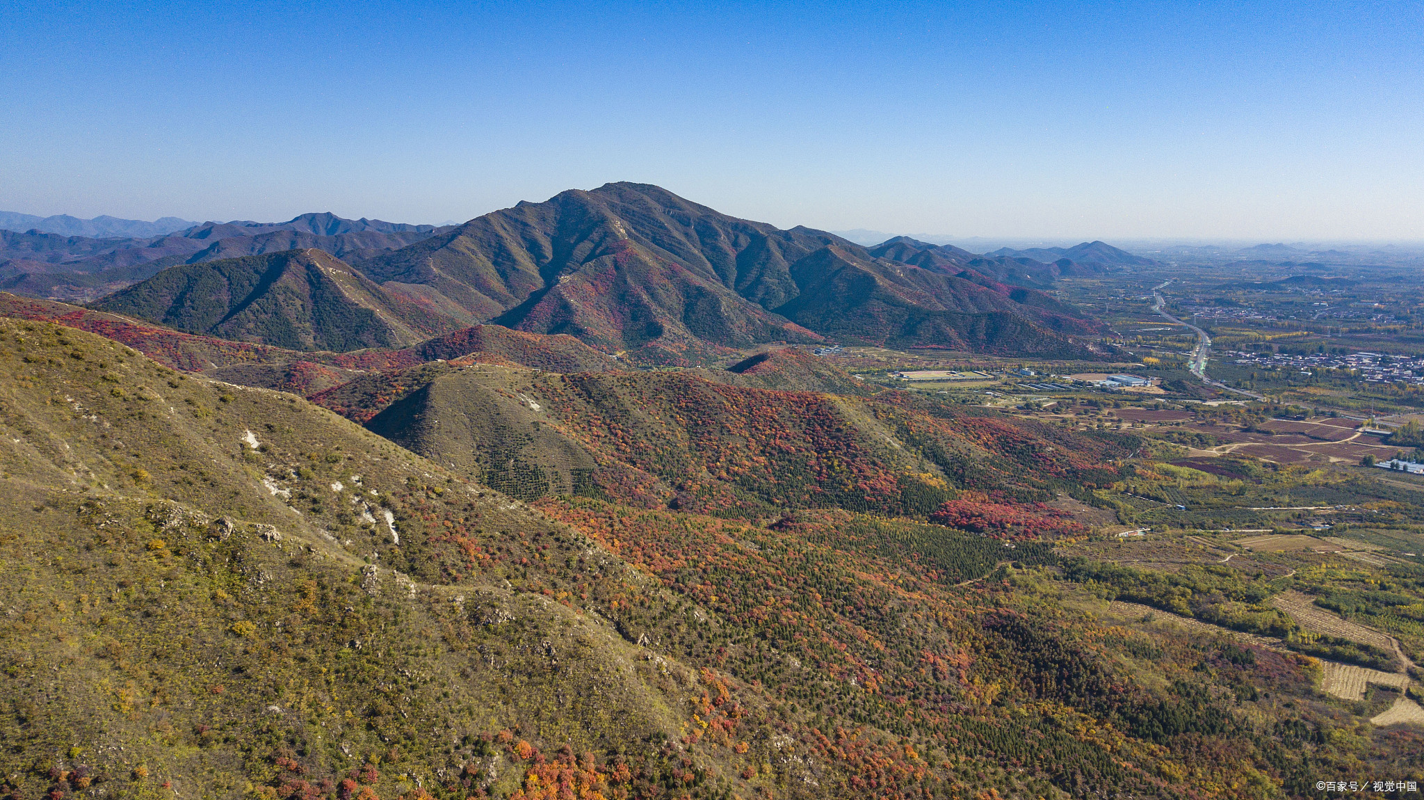 顺义五彩浅山图片