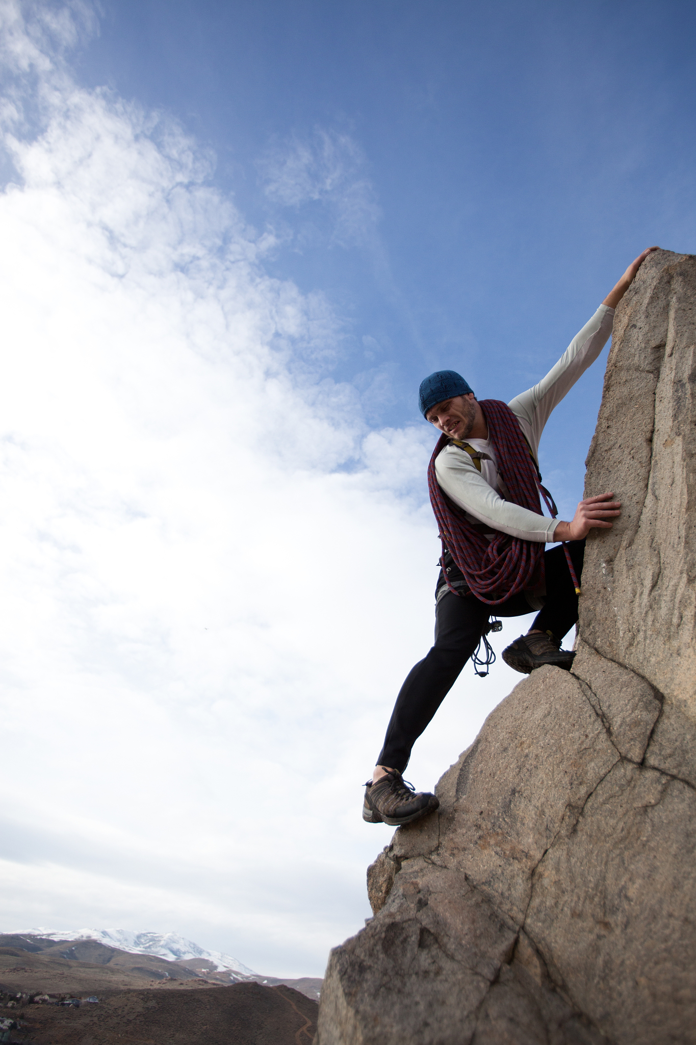 登山不就是为了挑战自我,享受那份征服的快感吗?