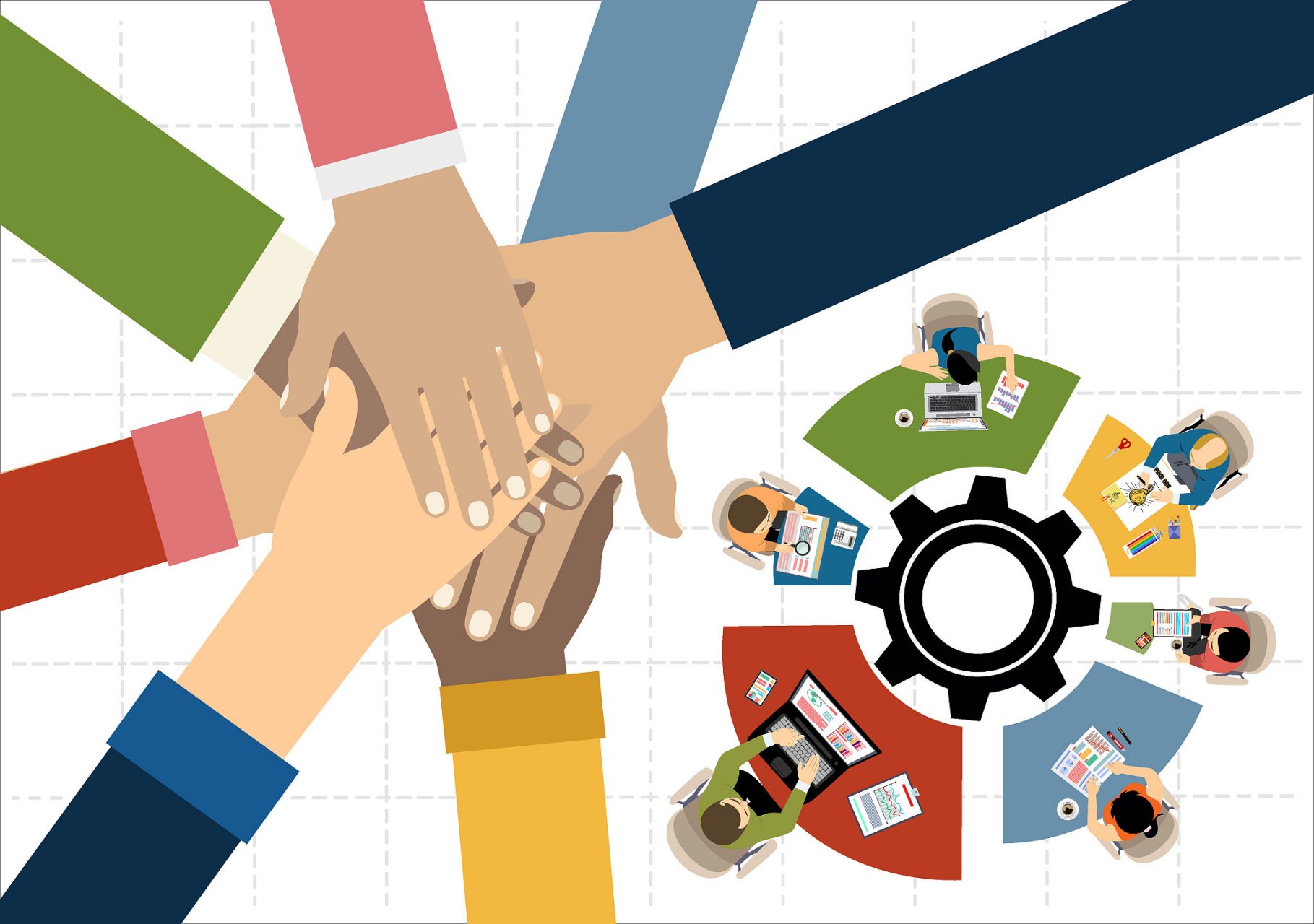 影响团队协作的5大障碍: 1.